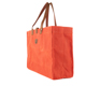 sac cabas toile rouge