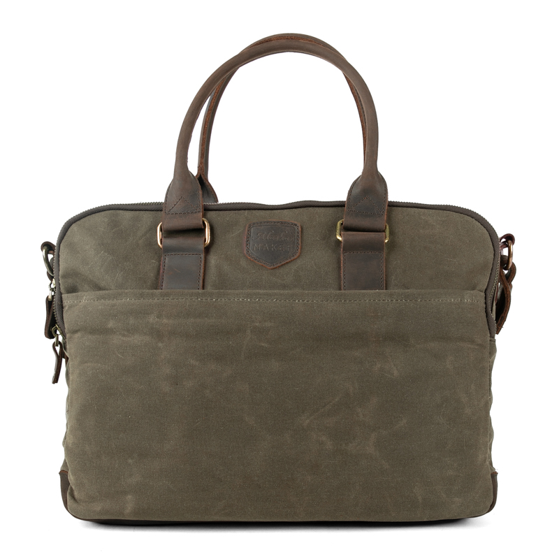 sac a buches cuir et toile en coton enduite FIREWOOD Alaskan MAKER