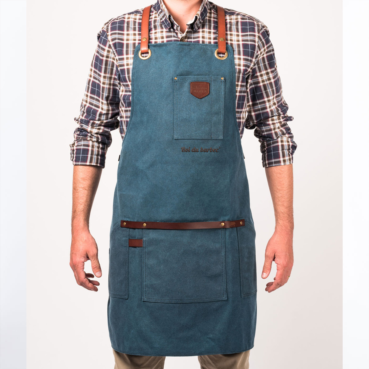 Tablier de sales travail en cuir