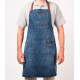 Apron No.325 - Washed Denim