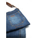 Apron No.325 - Washed Denim