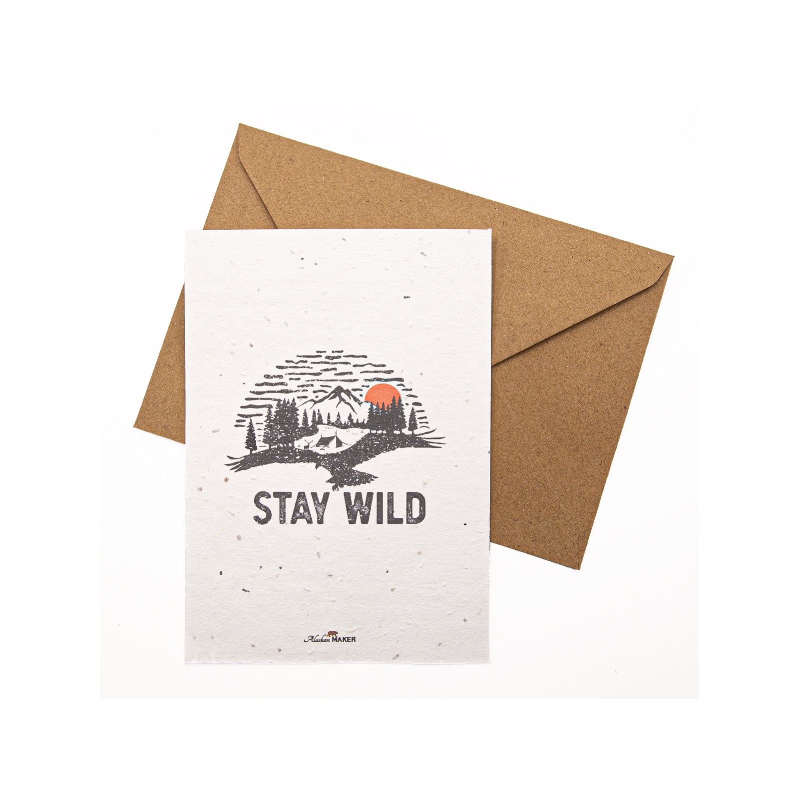 Carte à planter STAY WILD