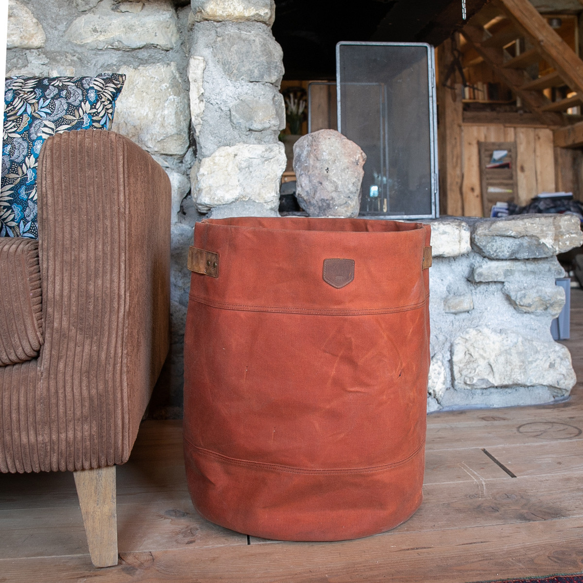 sac de rangement en toile vintage SHELTER