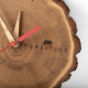 FORESTIME modern wood wall clock