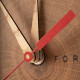 FORESTIME modern wood wall clock