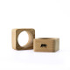 RING Wooden napkin rings (set of 2)