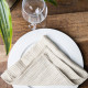 VILNIUS Linen cocktail napkins