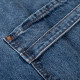 Tablier denim cuir