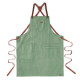 tablier de cuisine vert