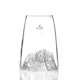 Verre design TOPOGRAPHIC : Mont Matterhorn