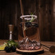 Verre design TOPOGRAPHIC : Mont Blanc