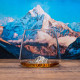 Set de 2 verres Topographic : Everest et Mont Blanc