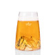 Verre design TOPOGRAPHIC : Mont Blanc