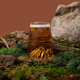 Verre design TOPOGRAPHIC : Monte rosa
