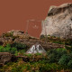 Verre design TOPOGRAPHIC : Kilimanjaro
