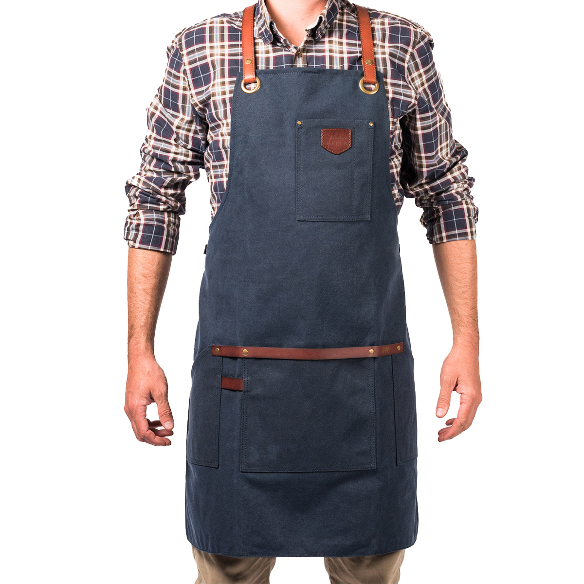 Tablier de cuisine homme toile waxée - Alaskan Maker