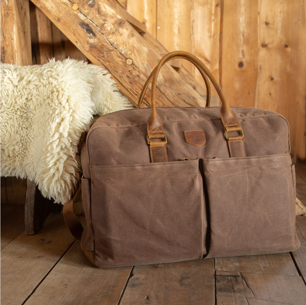 Sac de voyage cabine en toile pour homme Wrangell