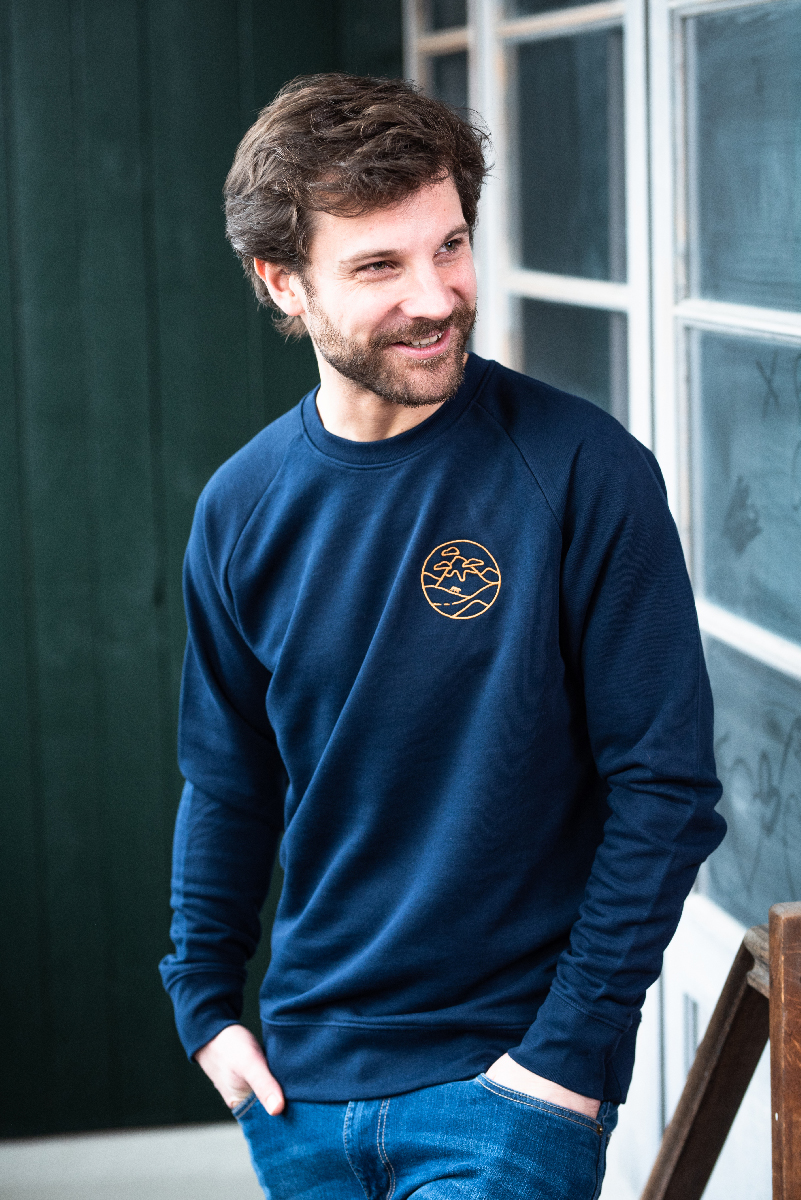 Pull homme aventure