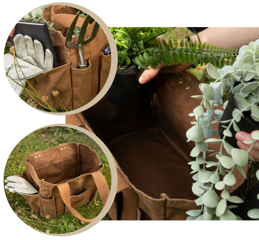 Sac à Outils Élégant - Rangement Pratique pour Jardinage